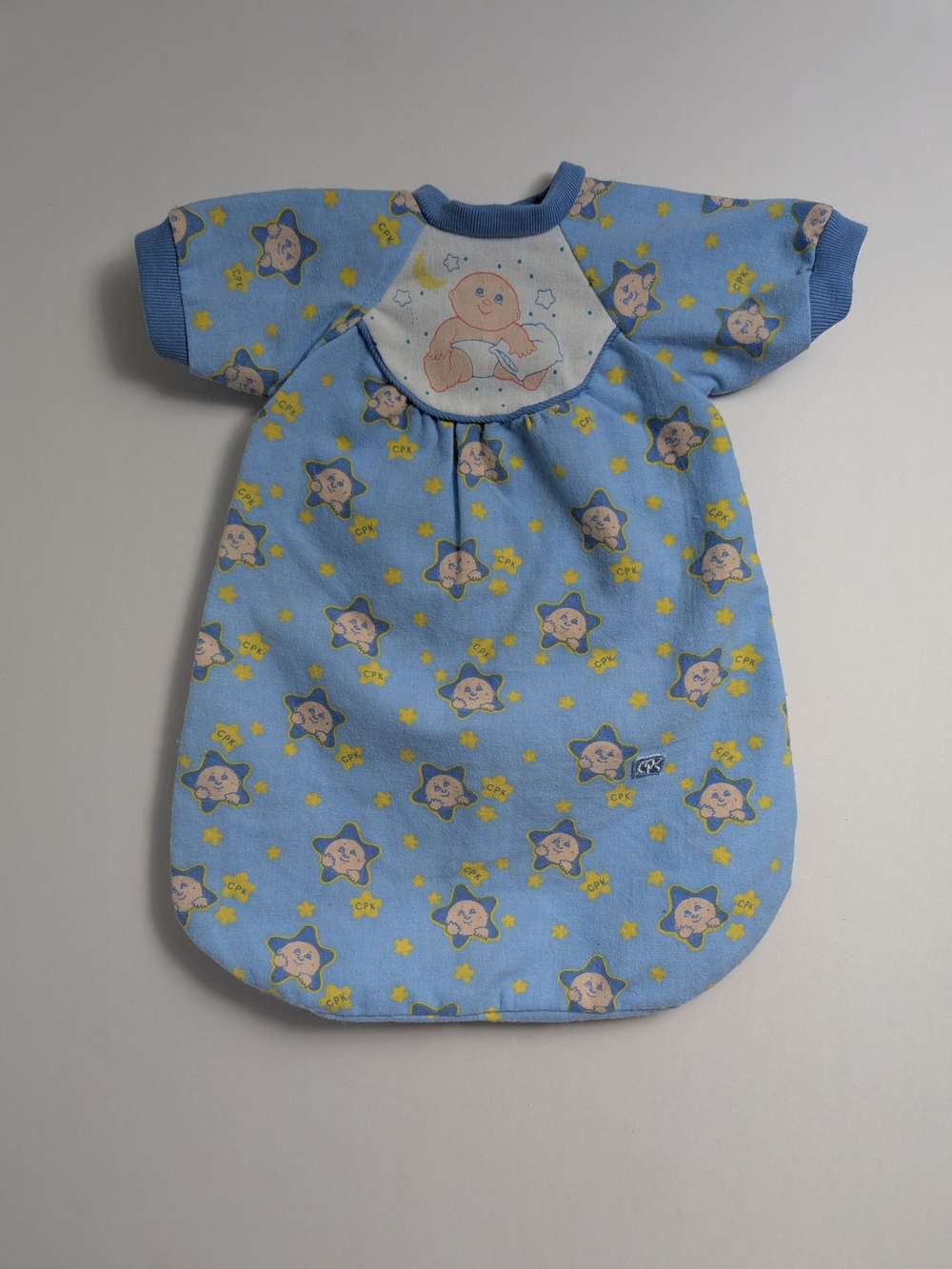 Vtg Cabbage Patch Kids Doll Clothes Hasbro Blue Star Sleeper CPK